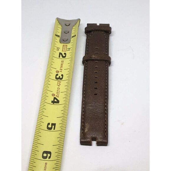 Authentic Fossil Bracelet Watch Use For Parts 2piece Full Band W/ Pins 22mm A741 - Picture 1 of 7